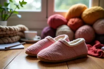 Kompletny przewodnik po włóczce elastycznej na kapcie: Rodzaje, wybór i techniki